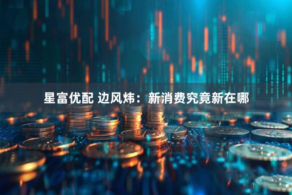 星富优配 边风炜：新消费究竟新在哪