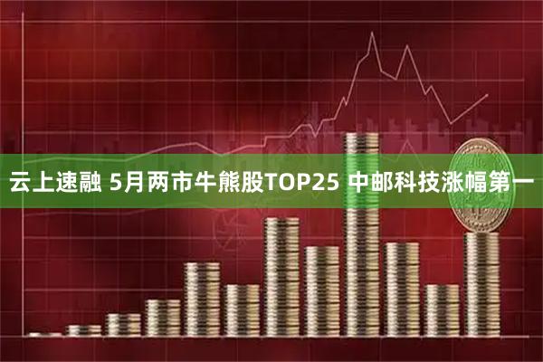 云上速融 5月两市牛熊股TOP25 中邮科技涨幅第一
